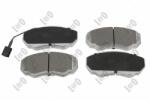 ABAKUS set placute frana, frana disc ABAKUS 231-01-200 (231-01-200)