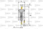 VALEO filtru combustibil VALEO 587030 (587030) - automobilus