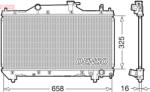 DENSO Radiator, racire motor DENSO DRM50131 (DRM50131)