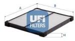 UFI Filtru, aer habitaclu UFI 53.570. 00 (53.570.00)