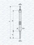 Magneti Marelli Bujie incandescenta MAGNETI MARELLI 062900033304 (062900033304)