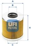 UFI Filtru ulei UFI 25.541. 00 (25.541.00)