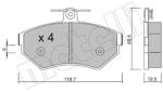 METELLI set placute frana, frana disc METELLI 22-0215-0 (22-0215-0)