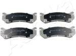 ASHIKA set placute frana, frana disc ASHIKA 51-00-004 (51-00-004)