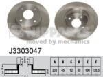 NIPPARTS Disc frana NIPPARTS J3303047 (J3303047)