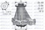 DOLZ Pompă de apă, răcire motor DOLZ M176 (M176)