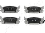 ASHIKA set placute frana, frana disc ASHIKA 51-03-345 (51-03-345)