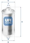 UFI filtru combustibil UFI 31.504. 00 (31.504.00)