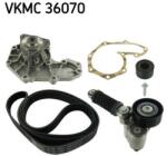 SKF Pompa apa + Set curea transmisie cu caneluri SKF VKMC 36070 (VKMC 36070)