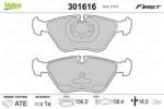 VALEO set placute frana, frana disc VALEO ESSENTIAL 301616 (301616)