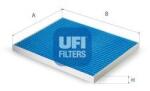 UFI Filtru, aer habitaclu UFI ARGENTIUM 34.162. 00 (34.162.00)