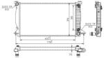 MTR Radiator, racire motor MTR 13054912 (13054912) - automobilus