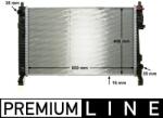 MAHLE Radiator, racire motor MAHLE BEHR *** PREMIUM LINE *** CR 661 000P (CR 661 000P)