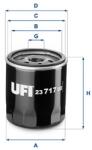 UFI Filtru ulei UFI 23.717. 00 (23.717.00)