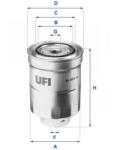 UFI filtru combustibil UFI 24.465. 00 (24.465.00) - automobilus