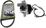 SNR Pompa apa + Set curea transmisie cu caneluri SNR KAP859.470 (KAP859.470)