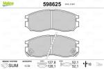 VALEO set placute frana, frana disc VALEO 598625 (598625)