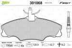 VALEO set placute frana, frana disc VALEO ESSENTIAL 301068 (301068)