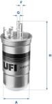 UFI filtru combustibil UFI 24.433. 00 (24.433.00)