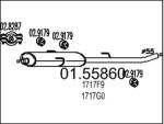 MTS Toba esapamet intermediara MTS 01.55860 (01.55860)
