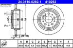 ATE Disc frana ATE 24.0110-0292.1 (24.0110-0292.1)