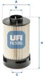 UFI filtru combustibil UFI 26.072. 00 (26.072.00)