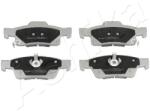 ASHIKA set placute frana, frana disc ASHIKA 51-09-906 (51-09-906)
