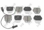 ABAKUS set placute frana, frana disc ABAKUS 231-01-206 (231-01-206)