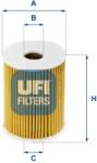 UFI Filtru ulei UFI 25.091. 00 (25.091.00)