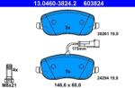 ATE set placute frana, frana disc ATE 13.0460-3824.2 (13.0460-3824.2)