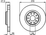 Bosch Disc frana BOSCH 0 986 478 669 (0 986 478 669)