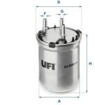 UFI filtru combustibil UFI 24.033. 00 (24.033.00)