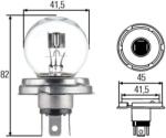 HELLA Bec, far principal HELLA STANDARD 8GD 002 088-071 (8GD 002 088-071)