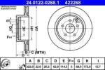 ATE Disc frana ATE 24.0122-0268.1 (24.0122-0268.1)