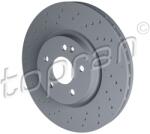 TOPRAN Disc frana TOPRAN COATED 408 931 (408 931)
