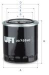 UFI Filtru ulei UFI 23.786. 00 (23.786.00) - automobilus