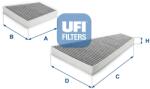 UFI Filtru, aer habitaclu UFI 54.302. 00 (54.302.00)