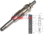 FAST Bujie incandescenta, incalzire auxiliara FAST FT82710 (FT82710)