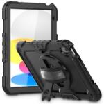 Tech-Protect tablet védőtok, Solid360 Apple iPad 10.9 2022, fekete