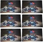 Pufo Tányértartó készlet asztali tálaláshoz, Pufo Pleasure of Dessert modell, 6 db (Pufo2953)