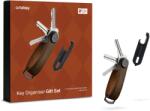 Orbitkey Key Organiser Crazy Horse + Multitool V2 Set, Oak Brown