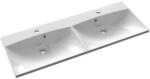 SAPHO Mosdó, Sapho Maria öntött márvány duplamosdó 120x46 cm MA120 - zuhanykabin
