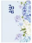 KALENDART Calendar Joy 2026 J022 B6 Planificator zilnic Bellflower 26T022J-103 (26T022J-103)