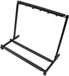  Több gitár állvány, erős vasszerkezet, 5 gitár tárolására alkalmas, fekete