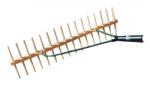JOST Grebla de fan din plastic, cu doua fete, 16 dinti (HR16D) - constructii-mag Grebla
