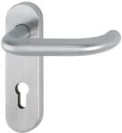 HOPPE Set maner FS-E58/353KH/138, Serie Paris, 72/9 mm, PZ, inox F69, pentru usi cu grosime 40-65mm, HOPPE (10722808) - constructii-mag