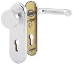 HOPPE Set maner interschimbabil seria Paris 58/3331K/353K-1/138L, pentru usi 37-42mm, 72/8mm, aluminiu F1, HOPPE (3345063) - constructii-mag