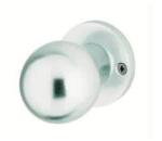 HOPPE Buton ZT 50/8, cu perforatie, pe rozeta, pentru usi de intrare in apartament, F1, HOPPE (8099541) - constructii-mag