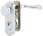 HOPPE Set maner interschimbabil FS-58/3332KZA/353K-1/138F, Serie Paris, 72/9 mm, PZ, aluminiu F1, pentru usi cu grosime 42-47mm, HOPPE (1902241) - constructii-mag