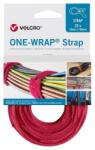 VELCRO Legatura pentru cabluri cu Velcro ONE-WRAP Strap, 20 x 200 mm, rosu, 25 buc, VELCRO (VEL-OW64505) - constructii-mag